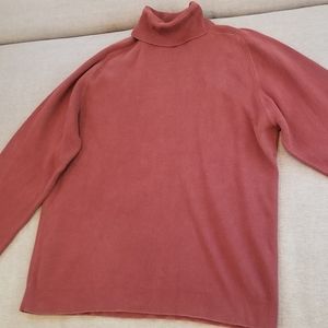 J. Crew Men's Turtleneck Sweater Red Mahogany Size XXL